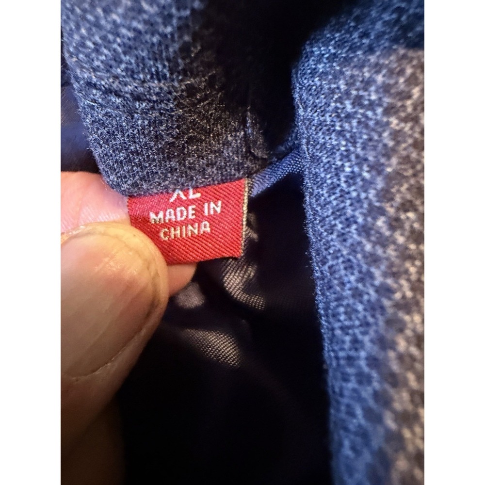 Johnston & Murphy XC4 Extreme Comfort Blazer Mens XLBlue Glen Check Sport Coat - Picture 14 of 14
